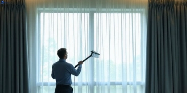 Commercial drapes cleaning service reedy-creek hotels offices